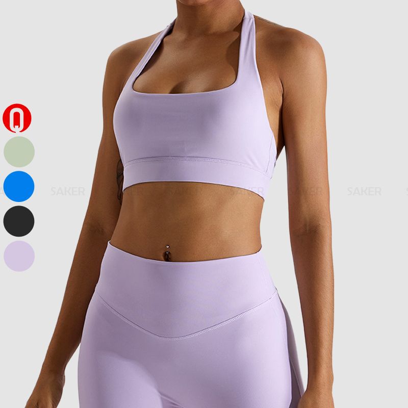 Halter Neck Sports Yoga Bra